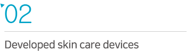 Developed skin care devices